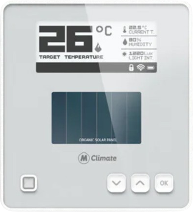 Wireless room thermostat